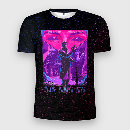 Мужская спорт-футболка Бегущий по лезвию / 3D-принт – фото 1