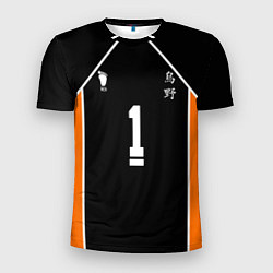 Футболка спортивная мужская Форма капитана Haikyuu!!, цвет: 3D-принт