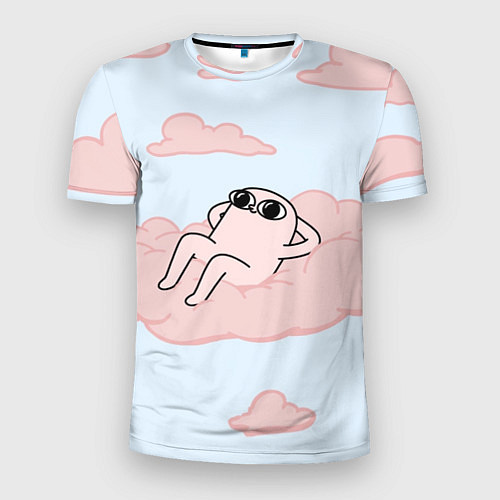 Мужская спорт-футболка Мем / 3D-принт – фото 1
