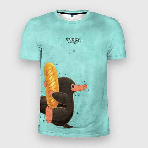 Мужская спорт-футболка Niffler with Loaf / 3D-принт – фото 1