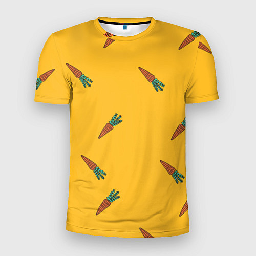 Мужская спорт-футболка Морковь / 3D-принт – фото 1