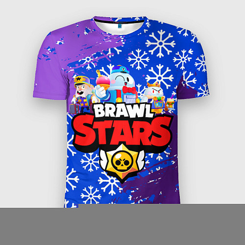 Мужская спорт-футболка BRAWL STARS LOU / 3D-принт – фото 1