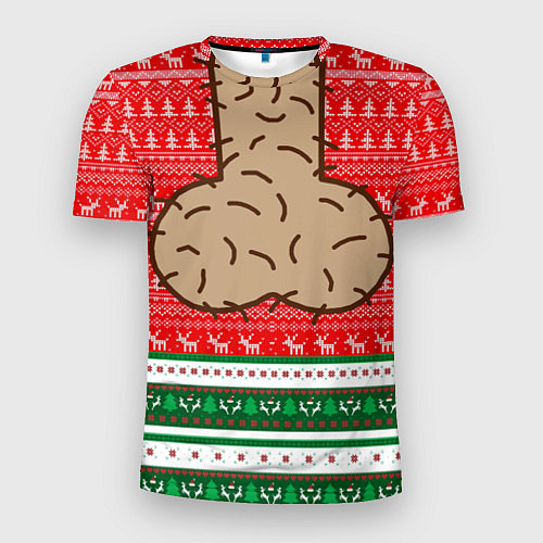 Мужская спорт-футболка НОВЫЙ ГОД LITTLE BIG / 3D-принт – фото 1