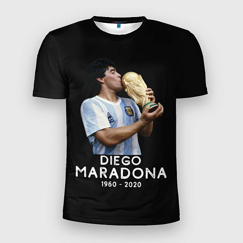 Мужская спорт-футболка Diego Maradona / 3D-принт – фото 1