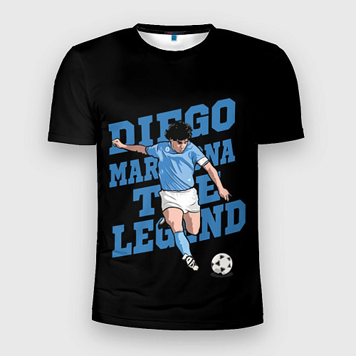 Мужская спорт-футболка Diego Maradona / 3D-принт – фото 1