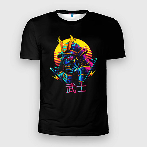 Мужская спорт-футболка Cyber Samurai / 3D-принт – фото 1