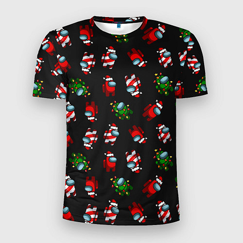 Мужская спорт-футболка AMONG US / 3D-принт – фото 1