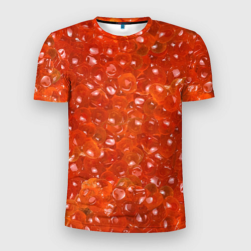 Мужская спорт-футболка Красная икра / 3D-принт – фото 1
