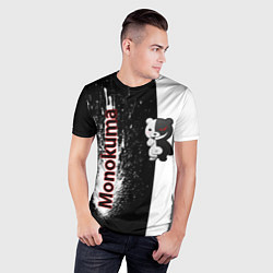 Футболка спортивная мужская Monokuma, цвет: 3D-принт — фото 2