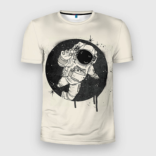 Мужская спорт-футболка Тёмный космос / 3D-принт – фото 1