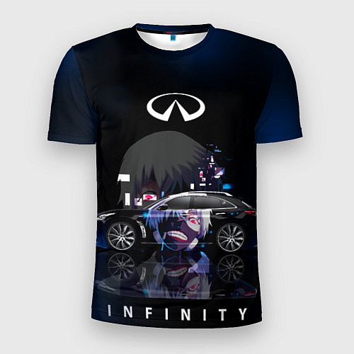 Мужская спорт-футболка Infinity Art / 3D-принт – фото 1