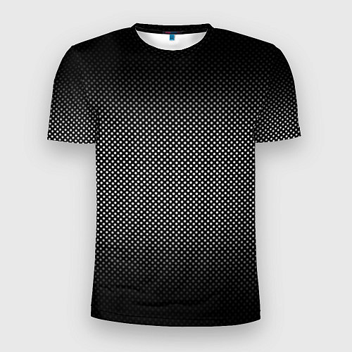 Мужская спорт-футболка Абстракция точки / 3D-принт – фото 1