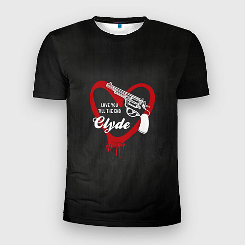 Мужская спорт-футболка Clyde / 3D-принт – фото 1