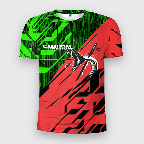 Мужская спорт-футболка CYBERPUNK 2077 / 3D-принт – фото 1