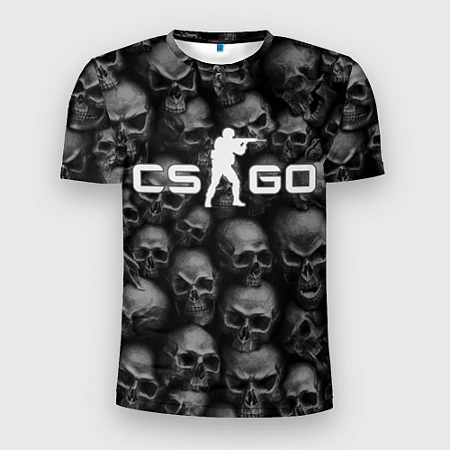 Мужская спорт-футболка CS:GO Catacombs Катакомбы / 3D-принт – фото 1