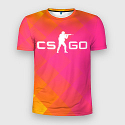 Футболка спортивная мужская CS GO Disco Tech ver 1, цвет: 3D-принт
