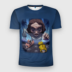 Мужская спорт-футболка Little Nightmares 2 училка