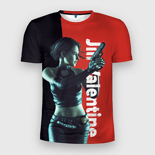 Мужская спорт-футболка RE3 Jill Valentine / 3D-принт – фото 1