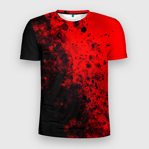 Мужская спорт-футболка Пятна Крови / 3D-принт – фото 1