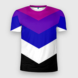 Футболка спортивная мужская Полосы, цвет: 3D-принт