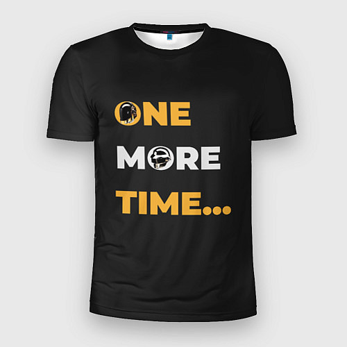Мужская спорт-футболка One More Time / 3D-принт – фото 1