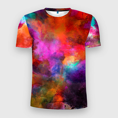 Мужская спорт-футболка Взрыв красок тай дай / 3D-принт – фото 1