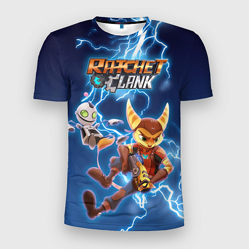 Мужская спорт-футболка Рэтчет и Кланr / 3D-принт – фото 1