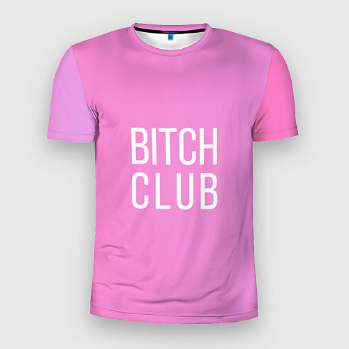 Мужская спорт-футболка Bitch club / 3D-принт – фото 1