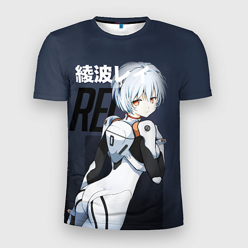 Мужская спорт-футболка Rei Eva-00 / 3D-принт – фото 1