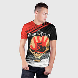 Футболка спортивная мужская Five Finger Death Punch 7, цвет: 3D-принт — фото 2