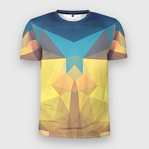 Мужская спорт-футболка Абстрактная Геометрия / 3D-принт – фото 1