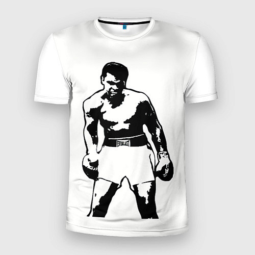 Мужская спорт-футболка The Greatest Muhammad Ali / 3D-принт – фото 1