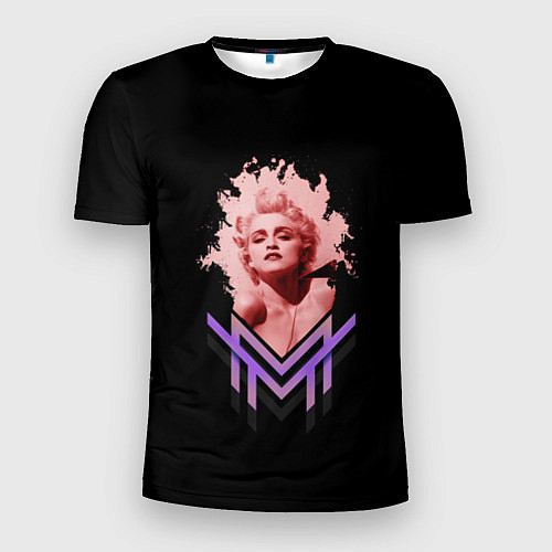 Мужская спорт-футболка Мадонна / 3D-принт – фото 1