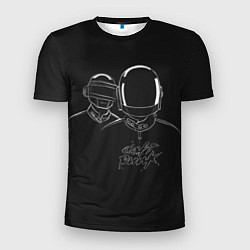 Футболка спортивная мужская Daft Punk, цвет: 3D-принт