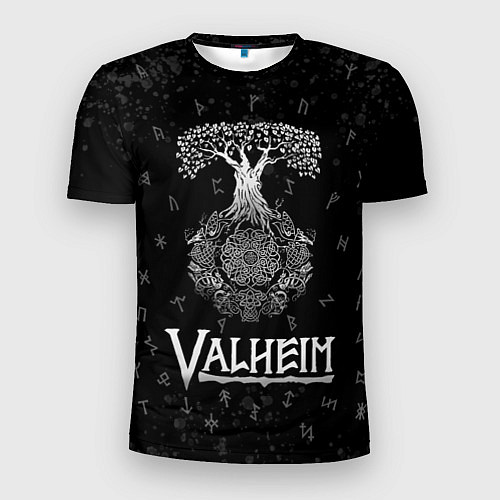 Мужская спорт-футболка Valheim Руны Иггдрасиль / 3D-принт – фото 1
