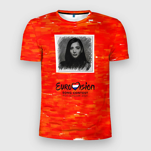 Мужская спорт-футболка Евровидение 2021 $ / 3D-принт – фото 1