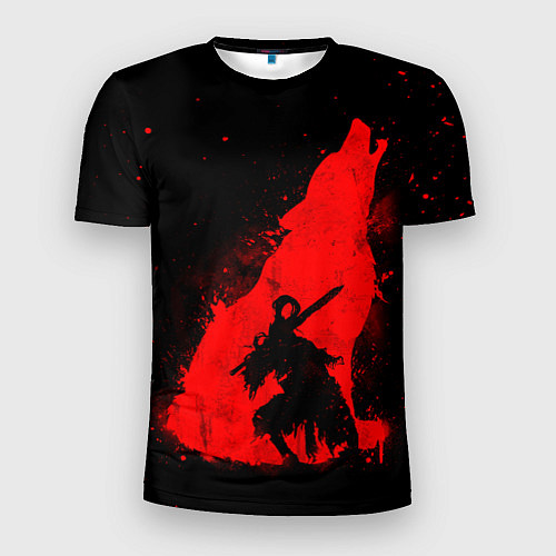 Мужская спорт-футболка DARK SOULS ТЁМНЫЕ ДУШИ / 3D-принт – фото 1