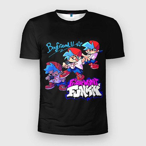 Мужская спорт-футболка Friday Night Funkin / 3D-принт – фото 1