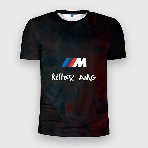 Мужская спорт-футболка BMW M AMG Killer / 3D-принт – фото 1