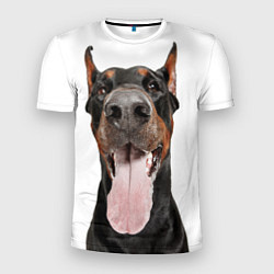Мужская спорт-футболка Доберман Doberman