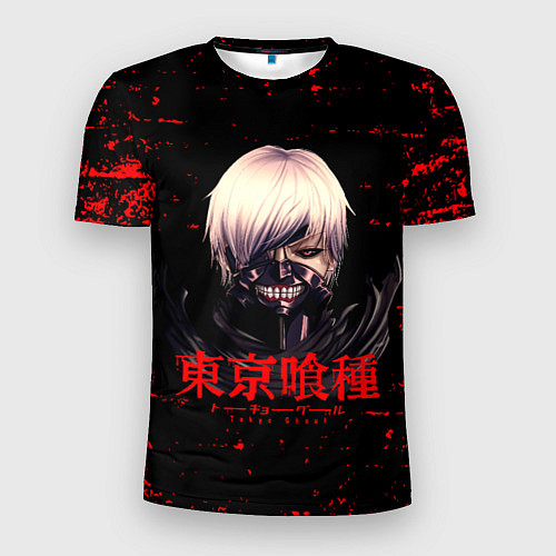 Мужская спорт-футболка Токийский гуль Tokyo Ghoul / 3D-принт – фото 1