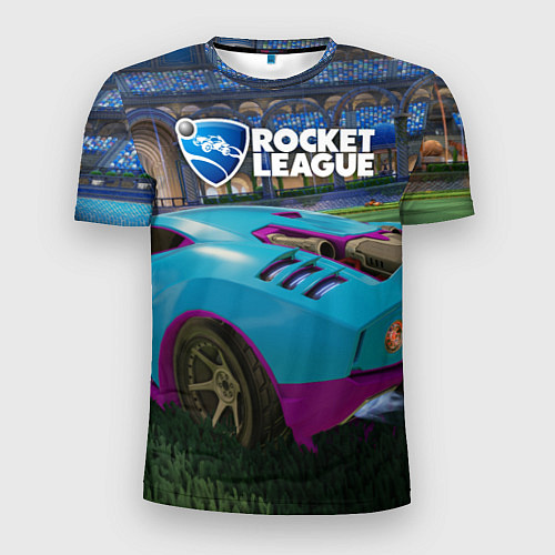 Мужская спорт-футболка Rocket League / 3D-принт – фото 1