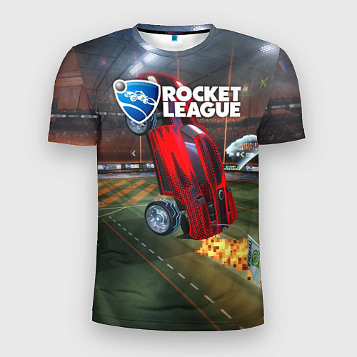 Мужская спорт-футболка Rocket League / 3D-принт – фото 1