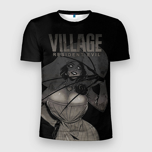 Мужская спорт-футболка VILLAGE resident evil / 3D-принт – фото 1