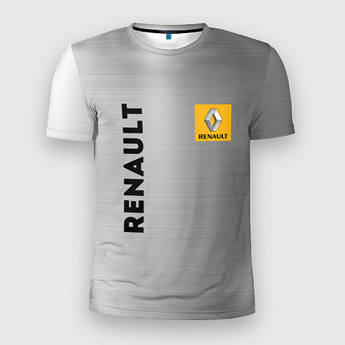 Мужская спорт-футболка Renault Сталь / 3D-принт – фото 1