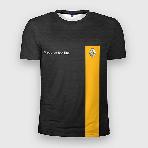 Мужская спорт-футболка Renault / 3D-принт – фото 1
