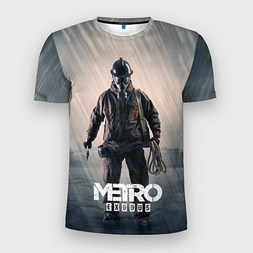 Мужская спорт-футболка Metro Exodus / 3D-принт – фото 1
