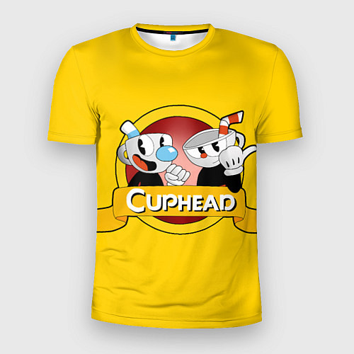 Мужская спорт-футболка CUPHEAD КАПХЕД / 3D-принт – фото 1