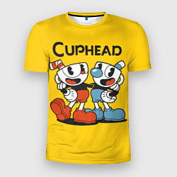 Мужская спорт-футболка CUPHEAD