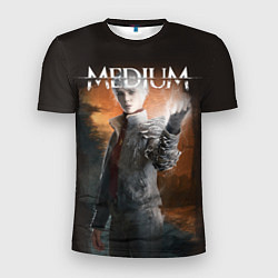 Футболка спортивная мужская The Medium, цвет: 3D-принт